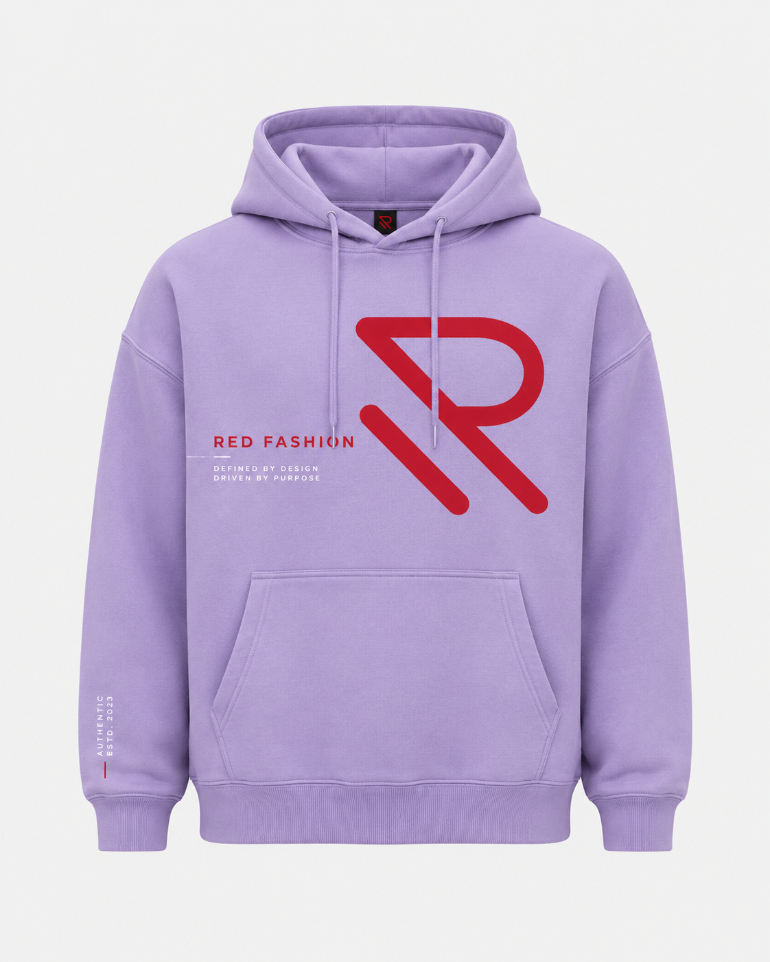 Red Fashion statement men hoodie